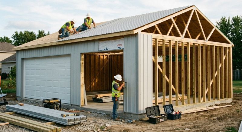 Attached Garage Construction in Bonita Springs, FL