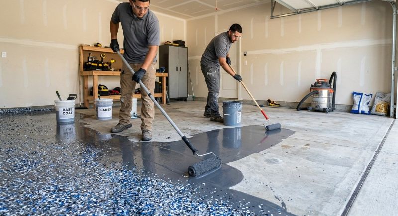 Concrete Floor Coating Service in Loudoun County, VA