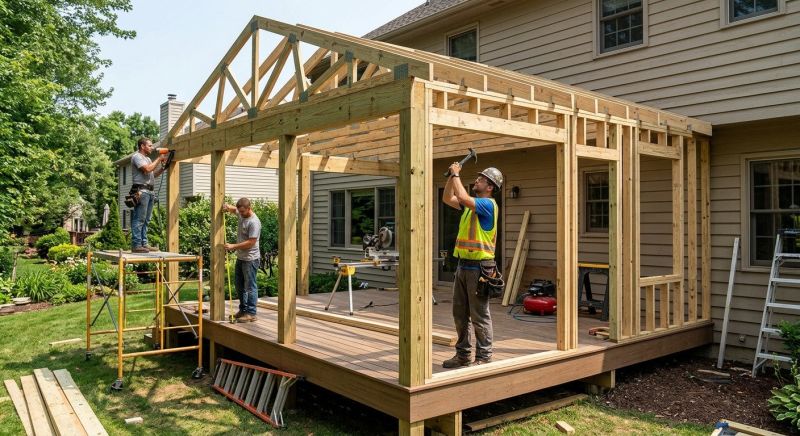 Deck Enclosure Construction in Arvada, CO