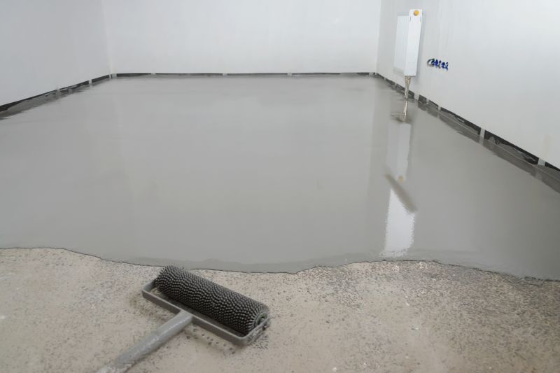 Speckled Garage Floor Painting in Winston Salem, NC
