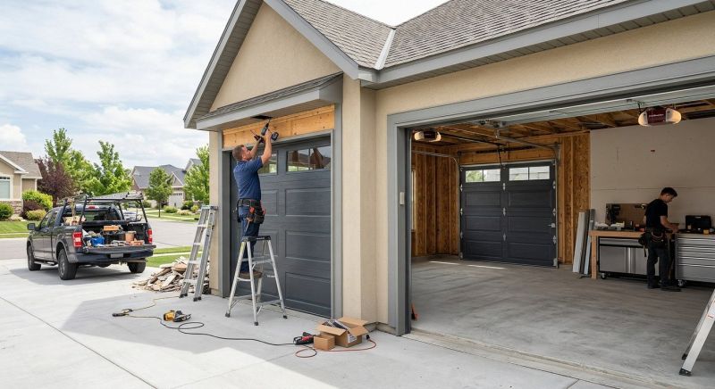 Three Car Garage Installation in Charleston, SC
