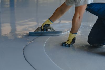 Garage Floor Epoxy Installation in Greensboro, NC