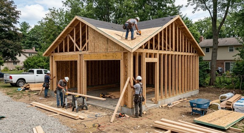Metal Garage Construction in Naples, FL